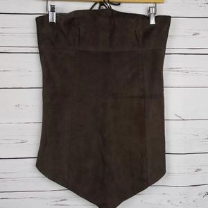 Theory Suede top